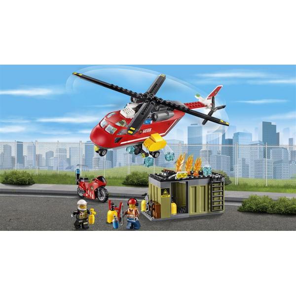 Конструктор LEGO City Пожарная команда быстрого реагирования (60108) LEGO 60108