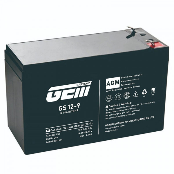GEM Battery GS 12-9