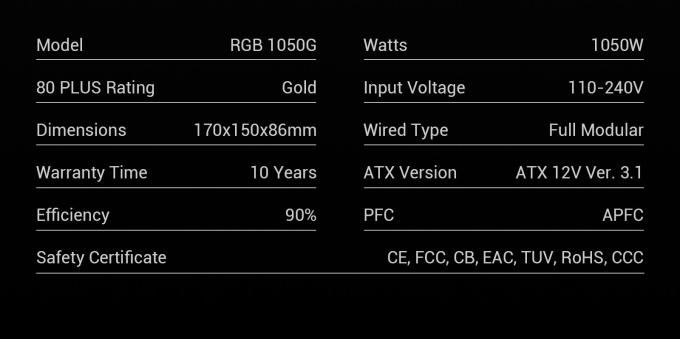 GAMEMAX RGB 1050G