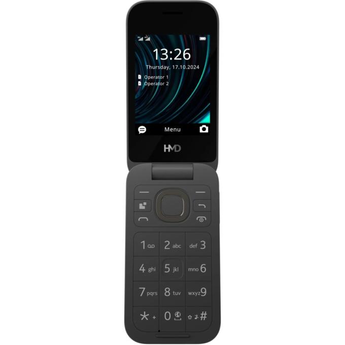 HMD 2660 4G Flip DS Black