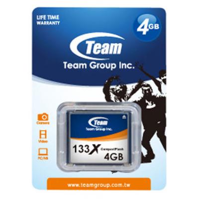 Карта памяти Team 4GB Compact Flash 133x TCF4G13301