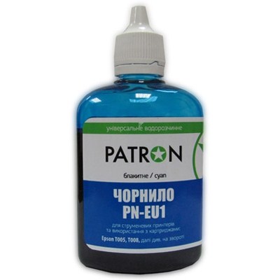 Чернила PATRON EPSON Universal №1 CYAN I-PN-EU1-090-C