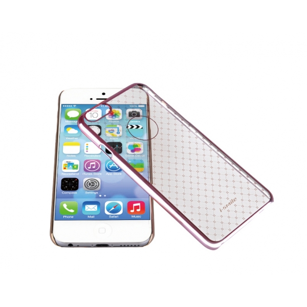 Чехол-накладка i-Smile iFlorid для Apple iPhone 6 Pink IPH1002B-PK