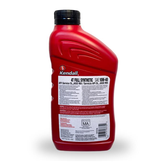 Kendall 4T SYNTHETIC MA 10W40, 0,946 л