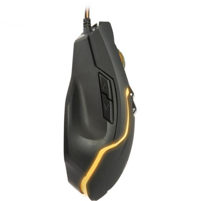 Мышка Defender Warhead MP-1400 kit mouse+mouse pad Black 52704