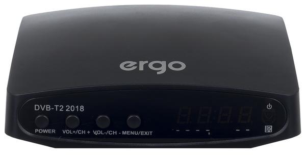 Цифровой эфирный приемник ERGO DVB-T2 2018
