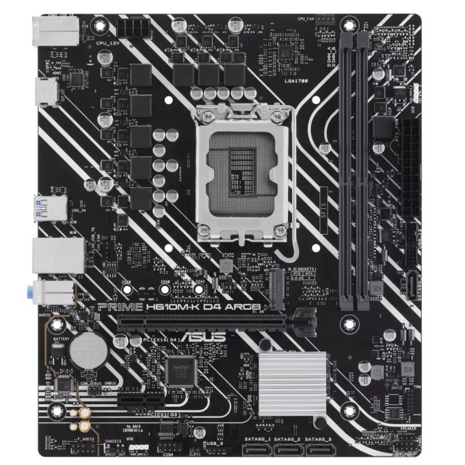 ASUS PRIME H610M-K D4 ARGB