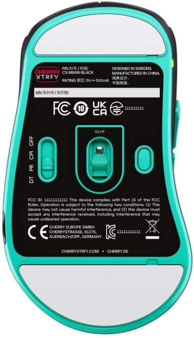 Cherry Xtrfy CX-M64W-BLACK