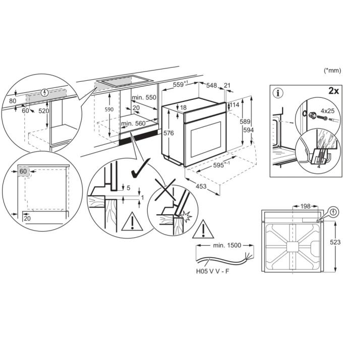 ELECTROLUX LOF6P16Z