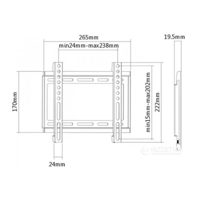 Brateck KL22-22F
