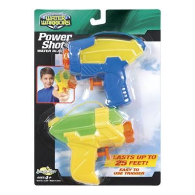 Игрушечное оружие BuzzBeeToys Power Shot Blaster, синий с желтым и желтый с зеленым 31200-1