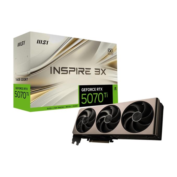 MSI RTX 5070 Ti 16G INSPIRE 3X OC