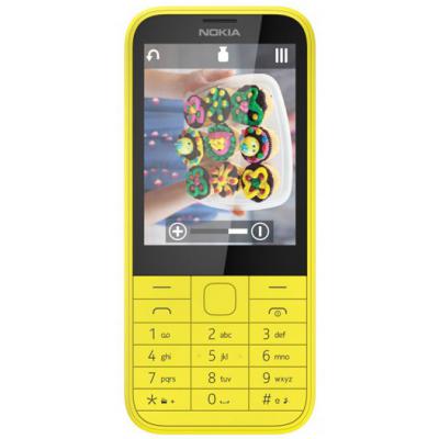 Мобильный телефон Nokia 225 (Asha) Brigth Yellow A00018819