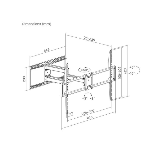 GEMBIRD WM-105ST-01