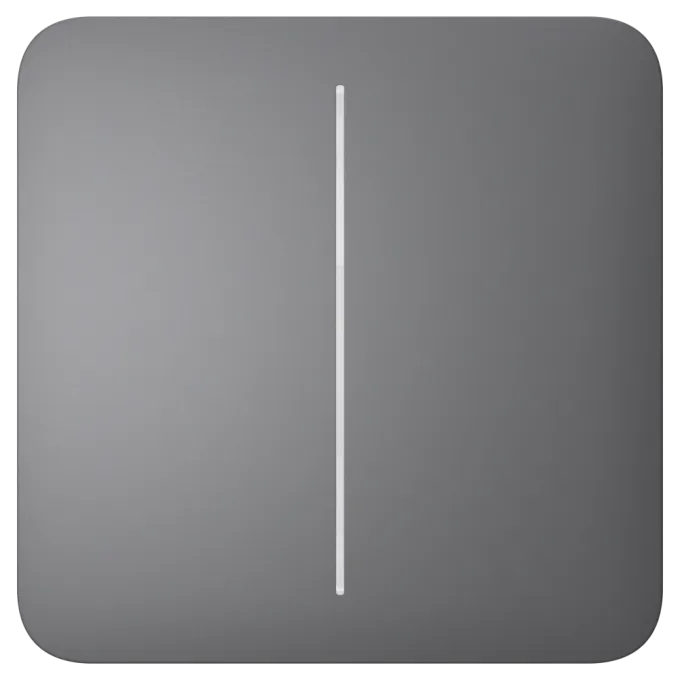 Ajax SoloButton (2-gang) grey