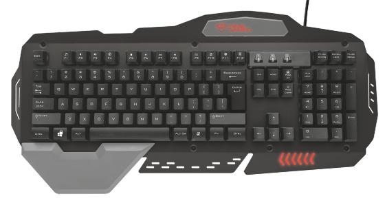 Клавиатура Trust GXT 850 Metal Gaming Keyboard UKR 20999