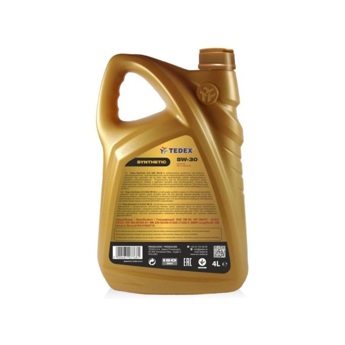 TEDEX SYNTHETIC SN/SM/CF 5W30 - 4л