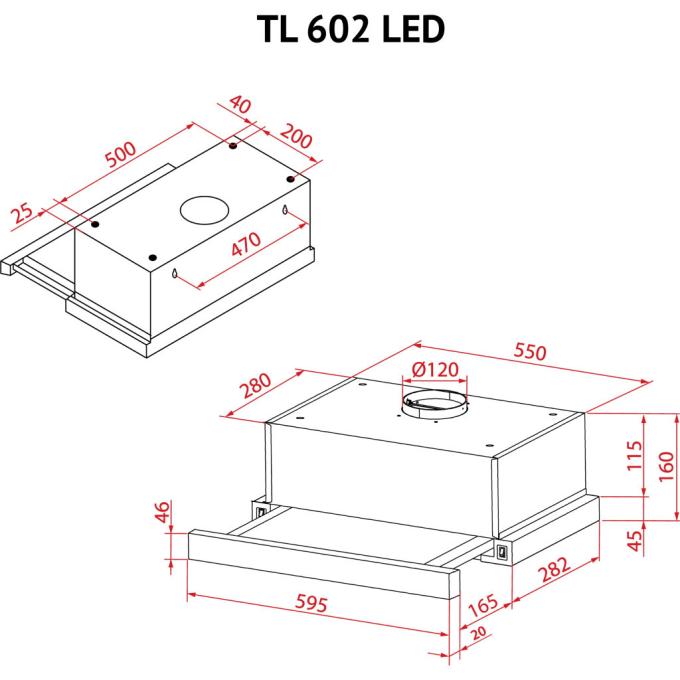 PERFELLI TL 602 BL LED