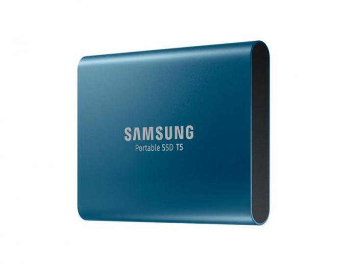 Накопитель внешний SSD 2.5" USB 250GB Samsung T5 MU-PA250B