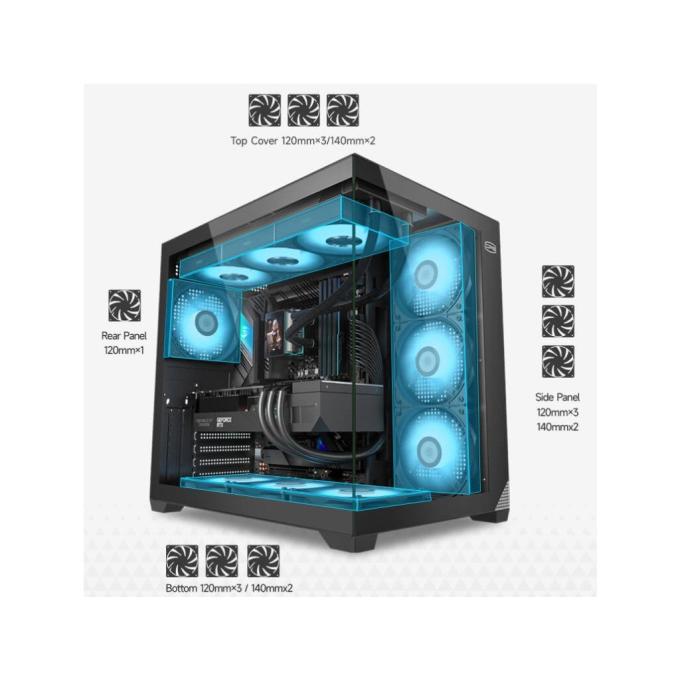PCcooler C3 T700 ARGB BK