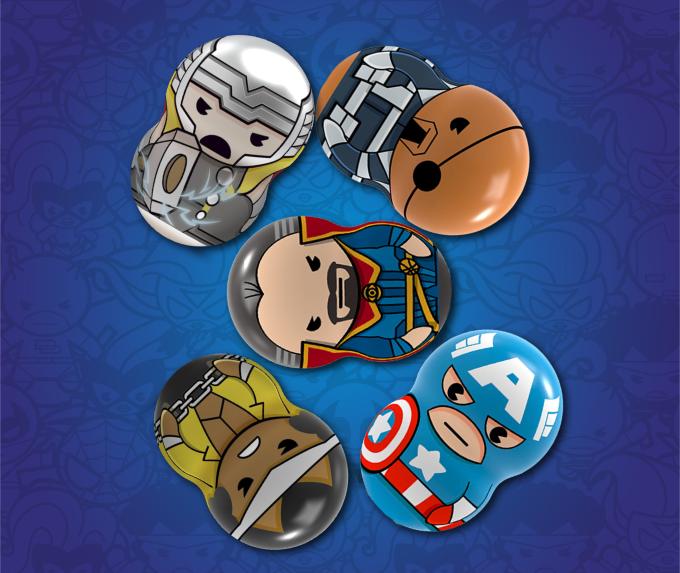 MARVEL WOOBLIES WBM002