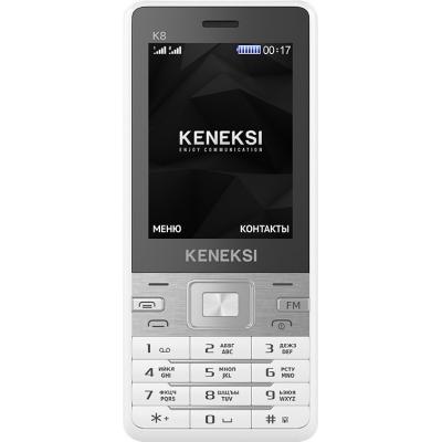 Мобильный телефон Keneksi K8 White 4680287514351