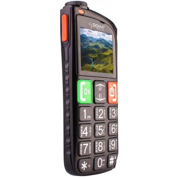 Мобильный телефон Sigma Comfort 50 Light DS Black 4827798224311
