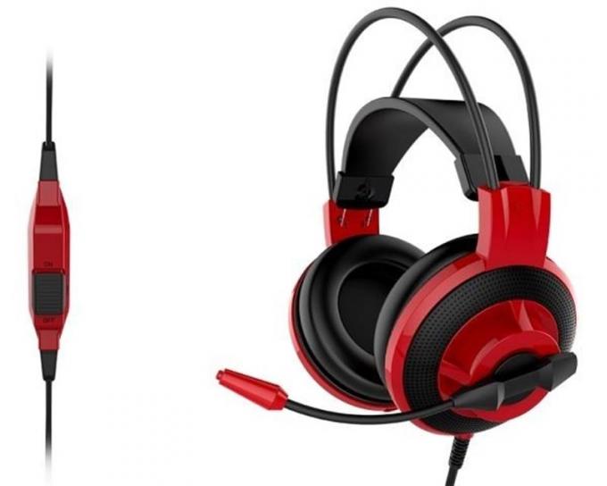 Гарнитура MSI DS501 Gaming Headset Black/Red (S37-2100921-SV1)