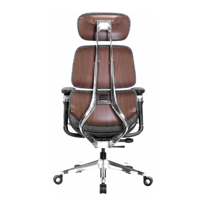 GT Racer X-819 Fabric Wood Gray