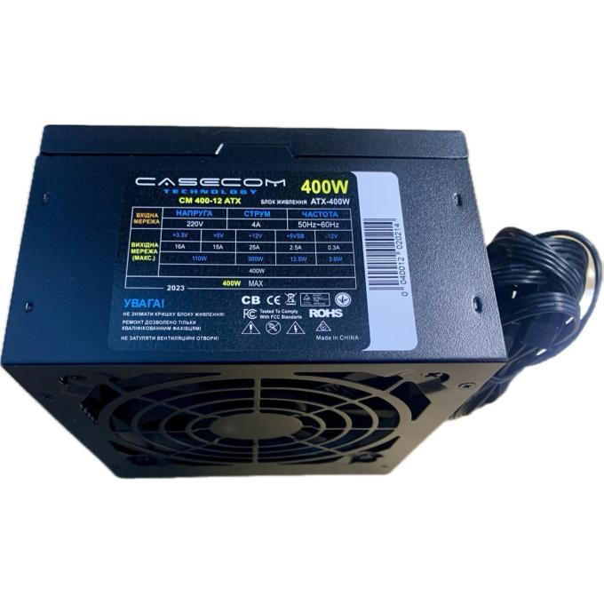 CASECOM CM 400-12 ATX