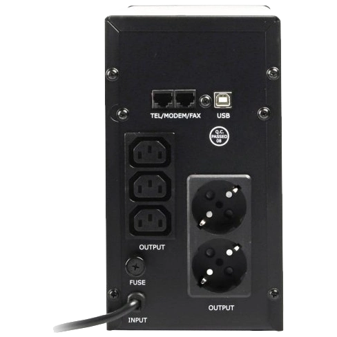 EnerGenie EG-UPS-035 2000ВA аппроксимированная синусоида