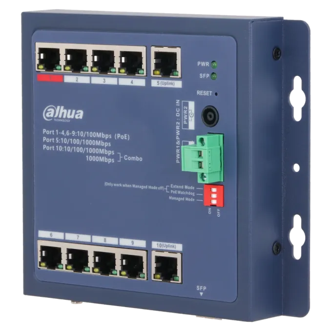 Dahua DH-CHS4110-8ET-90-F PoE