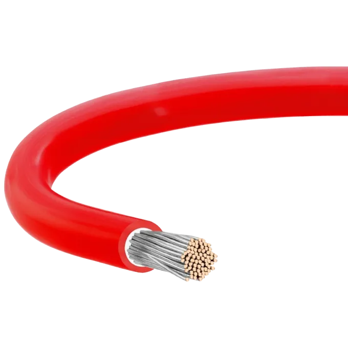 KBE Solar DB+ (Plus), 6mm, red (бухта 500 м)