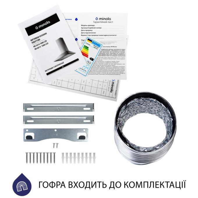 Minola HK 6614 WH 1000 LED