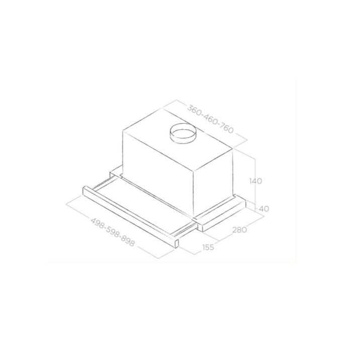 ELICA TT14 LUX GRVT/A/90