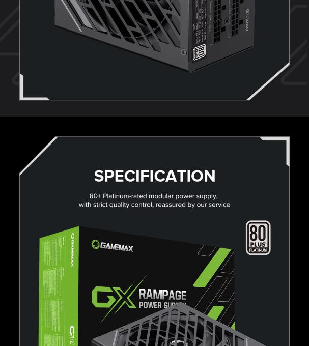 GAMEMAX GX-1050 PRO BK(ATX3.1PCIe5.1)
