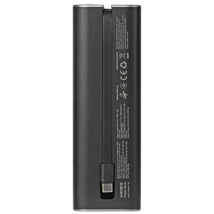 VIDEX VPB-366 PD100Вт 20000мА•ч