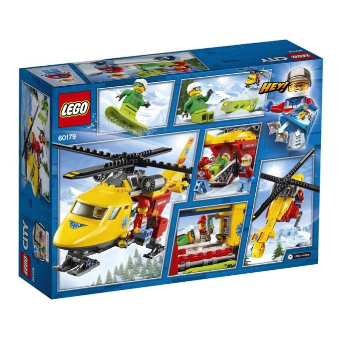 Конструктор LEGO City Вертолет скорой помощи (60179) LEGO 60179