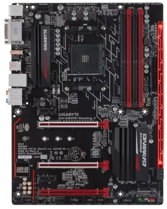 Материнская плата GIGABYTE GA-AB350-GAMING 3