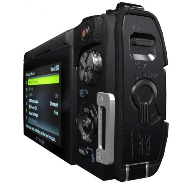 Цифровой фотоаппарат OLYMPUS Tough TG-870 White (Waterproof - 15m; Wi-Fi; GPS) V104200WE000