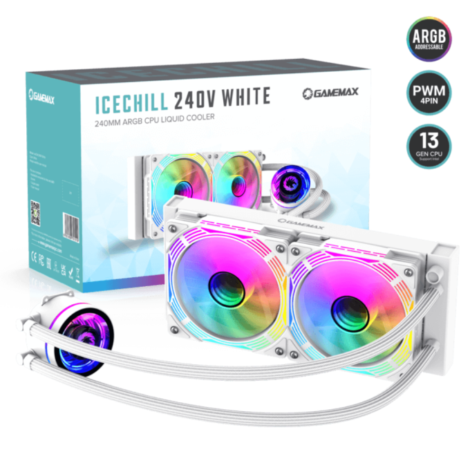 GAMEMAX IceChill 240V White