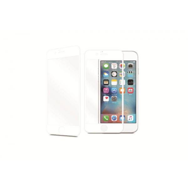 Защитное стекло Utty для iPhone 6/6S White 211034 глянцевое