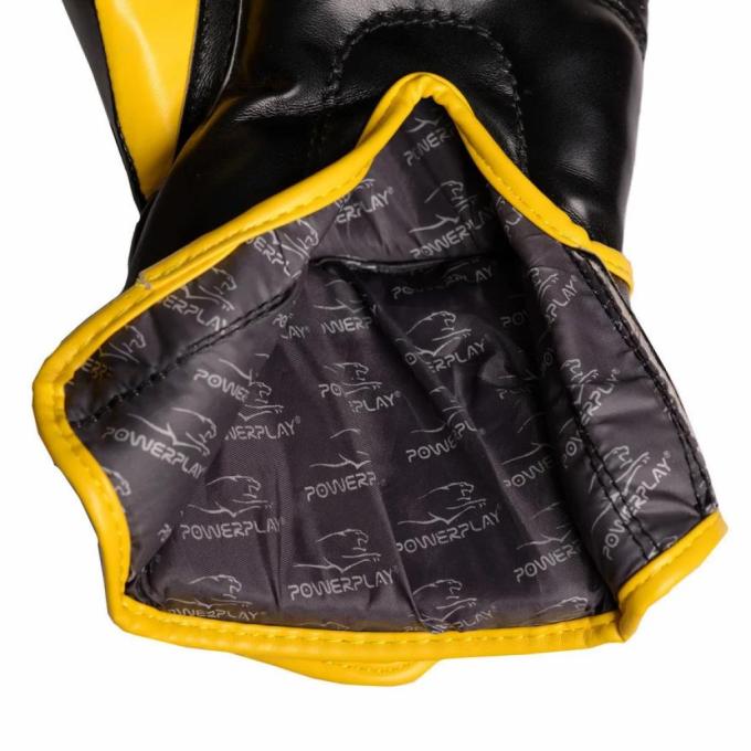PowerPlay PP_3018_14oz_Black/Yellow
