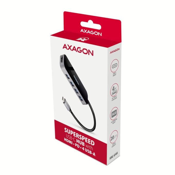 AXAGON HMC-6H4A