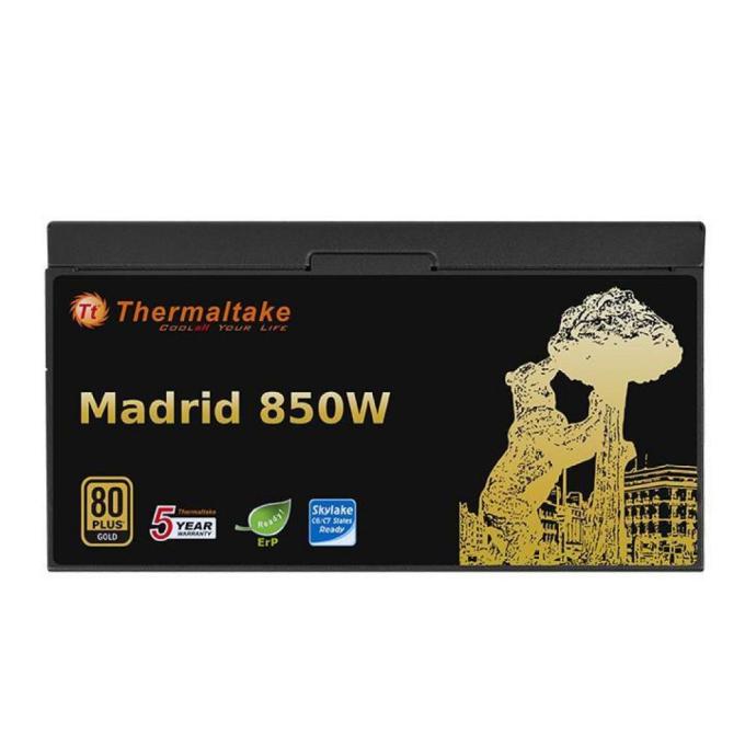 Блок питания ThermalTake 850W European Gold Madrid W0495RE