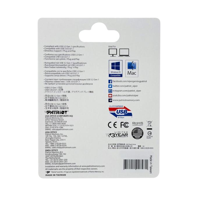 Patriot PEF128GRLB32U