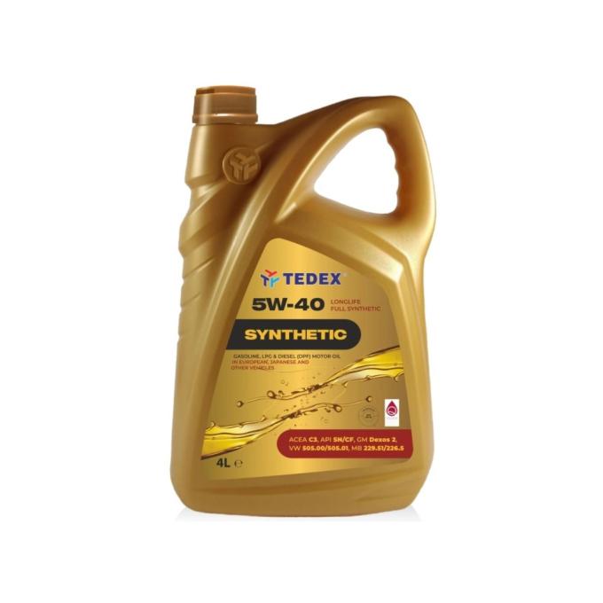 TEDEX SYNTHETIC SN/SM/CF/EC 5W40 - 4л