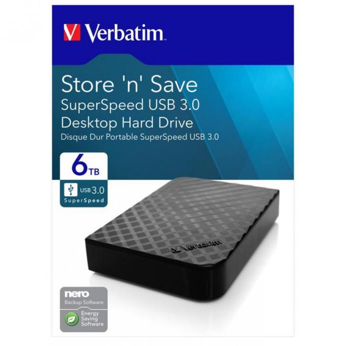 Внешний жесткий диск Verbatim 47686