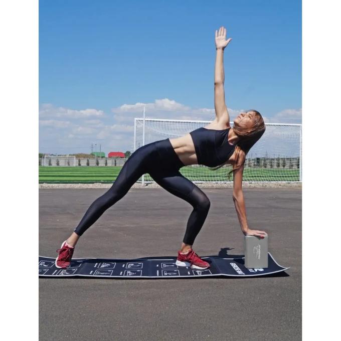 PowerPlay PP_4006_Grey_Yoga_Brick