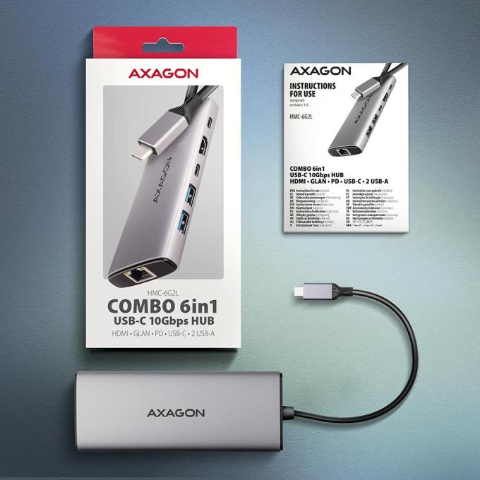 AXAGON HMC-6G2L
